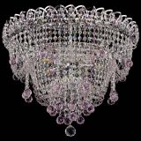 Люстра Водопад Софья розовая в Симферополе