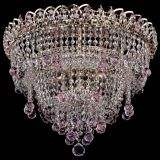 Люстра Водопад Софья розовая в Симферополе