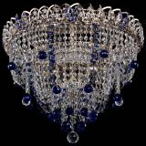 Люстра Водопад Софья синяя в Симферополе