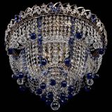 Люстра Водопад Софья синяя в Симферополе