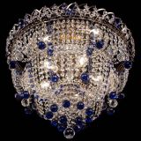 Люстра Водопад Софья синяя в Симферополе