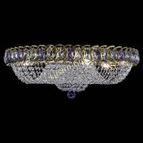 Люстра Водоворот Купол под бронзу Фиолетовый в Симферополе