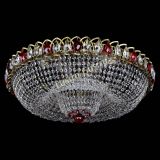 Люстра Водоворот Купол под бронзу Красный в Симферополе