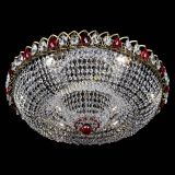 Люстра Водоворот Купол под бронзу Красный в Симферополе