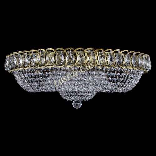 Люстра Водоворот Купол под бронзу в Симферополе Гусь Хрустальный