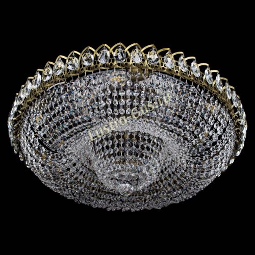 Люстра Водоворот Купол под бронзу в Симферополе Гусь Хрустальный