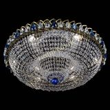 Люстра Водоворот Купол под бронзу Синий в Симферополе