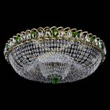 Люстра Водоворот Купол под бронзу Зеленый в Симферополе