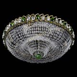 Люстра Водоворот Купол под бронзу Зеленый в Симферополе