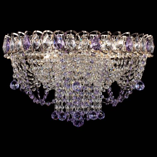 Люстра Водоворот Ольга шар фиолетовая в Симферополе Гусь Хрустальный