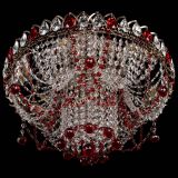 Люстра Водоворот Ольга шар красная в Симферополе