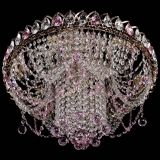 Люстра Водоворот Ольга шар розовая в Симферополе