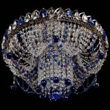 Люстра Водоворот Ольга шар синяя в Симферополе