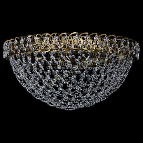 Люстра Водоворот Сетка Обтикон под бронзу в Симферополе Гусь Хрустальный