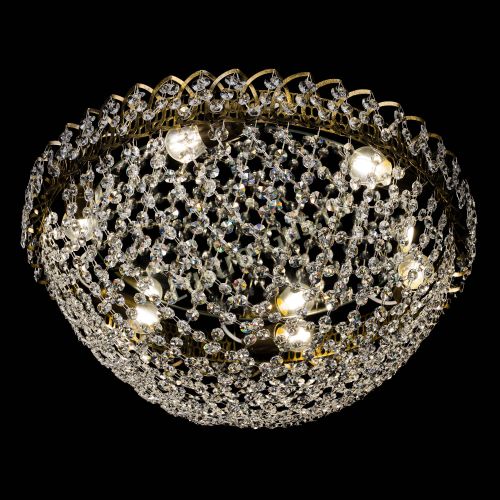 Люстра Водоворот Сетка Обтикон под бронзу в Симферополе Гусь Хрустальный