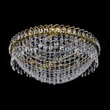 Люстра Водоворот Сетка 8 ламп под бронзу в Симферополе