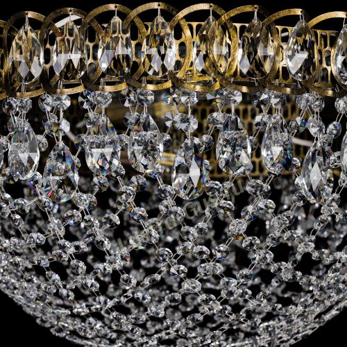 Люстра Водоворот Сетка под бронзу в Симферополе Гусь Хрустальный