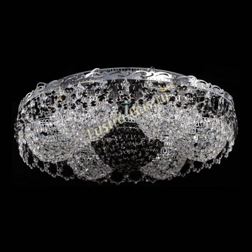 Люстра Вьюга №3 черная в Симферополе Гусь Хрустальный