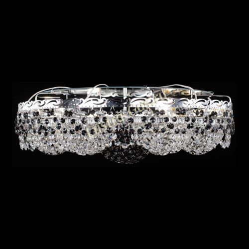 Люстра Вьюга №3 черная в Симферополе Гусь Хрустальный