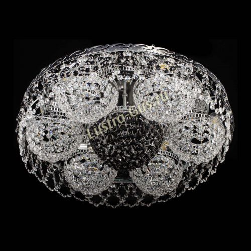 Люстра Вьюга №3 черная в Симферополе Гусь Хрустальный