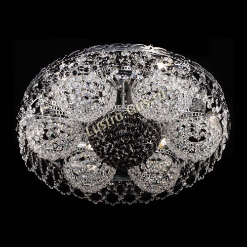 Люстра Вьюга №3 черная в Симферополе Гусь Хрустальный