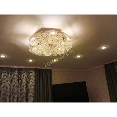 Люстра Вьюга №3 в Симферополе Гусь Хрустальный