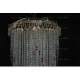 Люстра Вьюга длинная красная в Симферополе