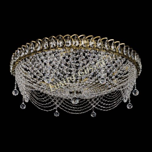 Люстра Жасмин №1 - 700 мм под бронзу в Симферополе Гусь Хрустальный