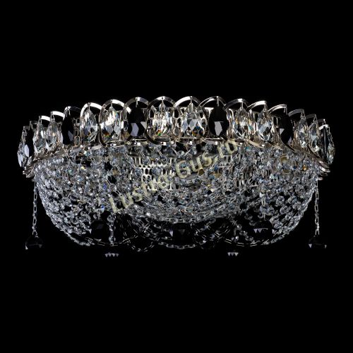 Люстра Жасмин №1 черная в Симферополе Гусь Хрустальный