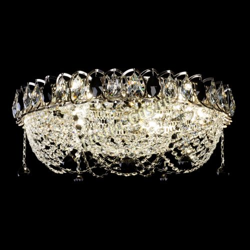 Люстра Жасмин №1 черная в Симферополе Гусь Хрустальный