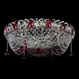 Люстра Жасмин №1 красная в Симферополе