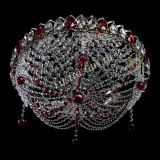 Люстра Жасмин №1 красная в Симферополе