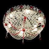 Люстра Жасмин №1 красная в Симферополе