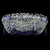 Люстра Жасмин №1 синяя в Симферополе