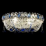 Люстра Жасмин №1 синяя в Симферополе