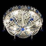 Люстра Жасмин №1 синяя в Симферополе