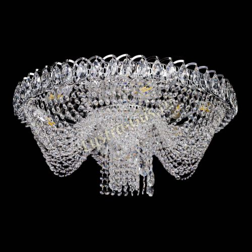 Люстра Жасмин Каскад 600 мм в Симферополе Гусь Хрустальный