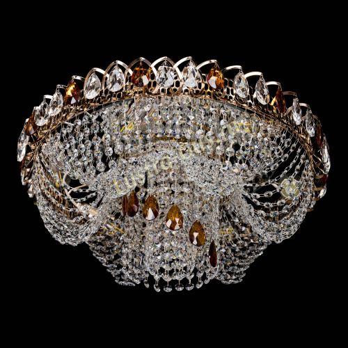 Люстра Жасмин Каскад чайный в Симферополе Гусь Хрустальный