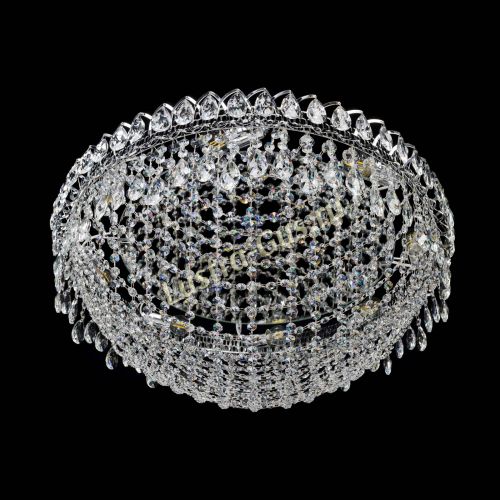 Люстра Жасмин Сетка 600 мм в Симферополе Гусь Хрустальный