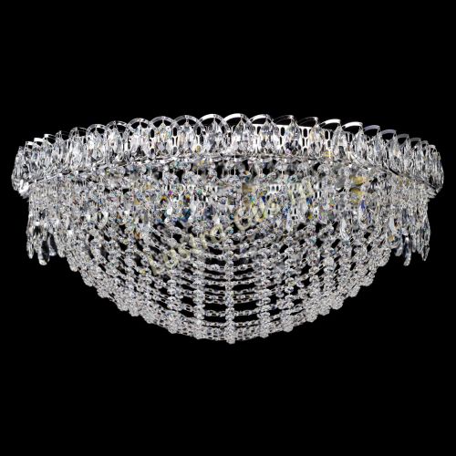 Люстра Жасмин Сетка 700 мм в Симферополе Гусь Хрустальный