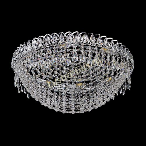 Люстра Жасмин Сетка 700 мм в Симферополе Гусь Хрустальный