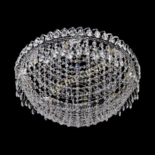 Люстра Жасмин Сетка 700 мм в Симферополе Гусь Хрустальный