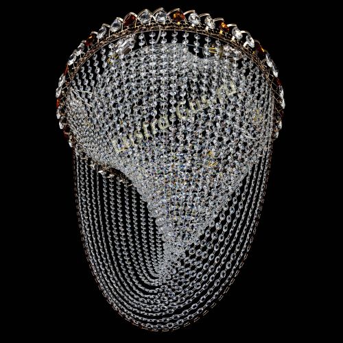 Люстра ﻿Жасмин Веер чайный в Симферополе Гусь Хрустальный