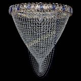 Люстра ﻿Жасмин Веер синий в Симферополе