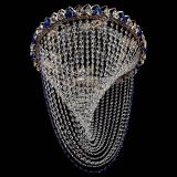 Люстра ﻿Жасмин Веер синий в Симферополе