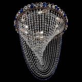 Люстра ﻿Жасмин Веер синий в Симферополе