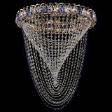 Люстра ﻿Жасмин Веер синий в Симферополе