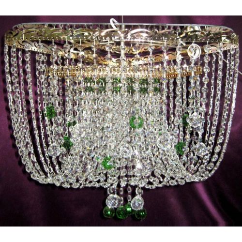 Люстра Капель Треугольник Сфера цветная в Симферополе Гусь Хрустальный