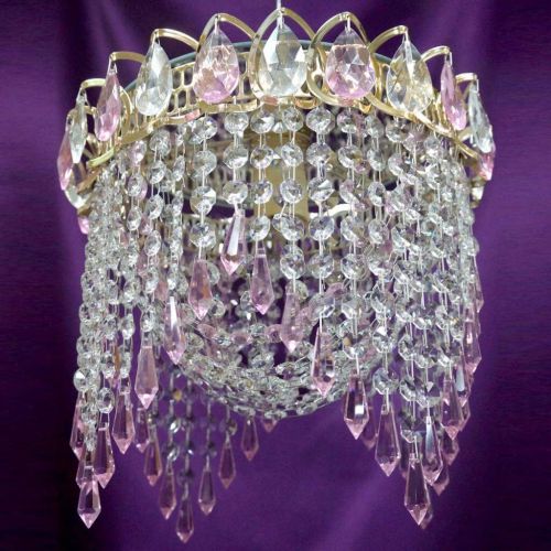 Люстра Катерина Айсберг цветная в Симферополе Гусь Хрустальный