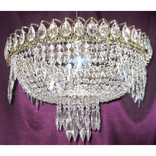 Люстра Катерина Ирис в Симферополе Гусь Хрустальный